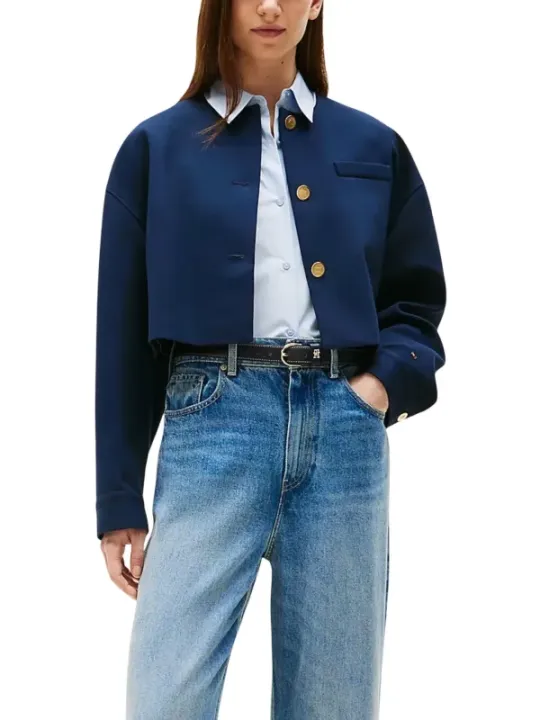 Tommy Hilfiger Damen Kostümjacken Blau | online kaufen