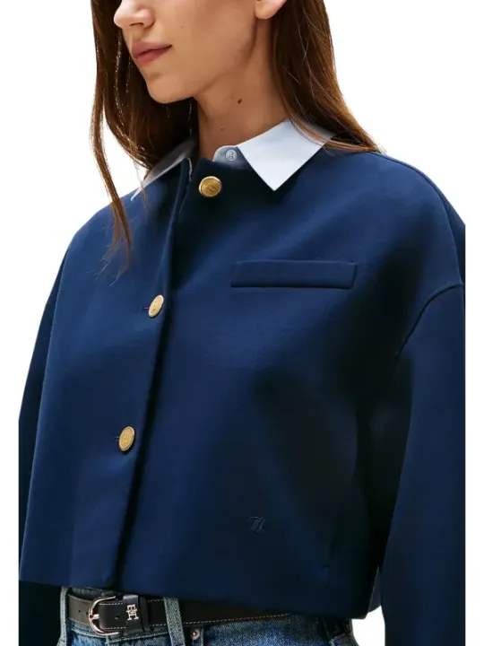 Tommy Hilfiger Damen Kostümjacken Blau | online kaufen