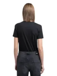 Replay Damen T-Shirt Schwarz | online kaufen