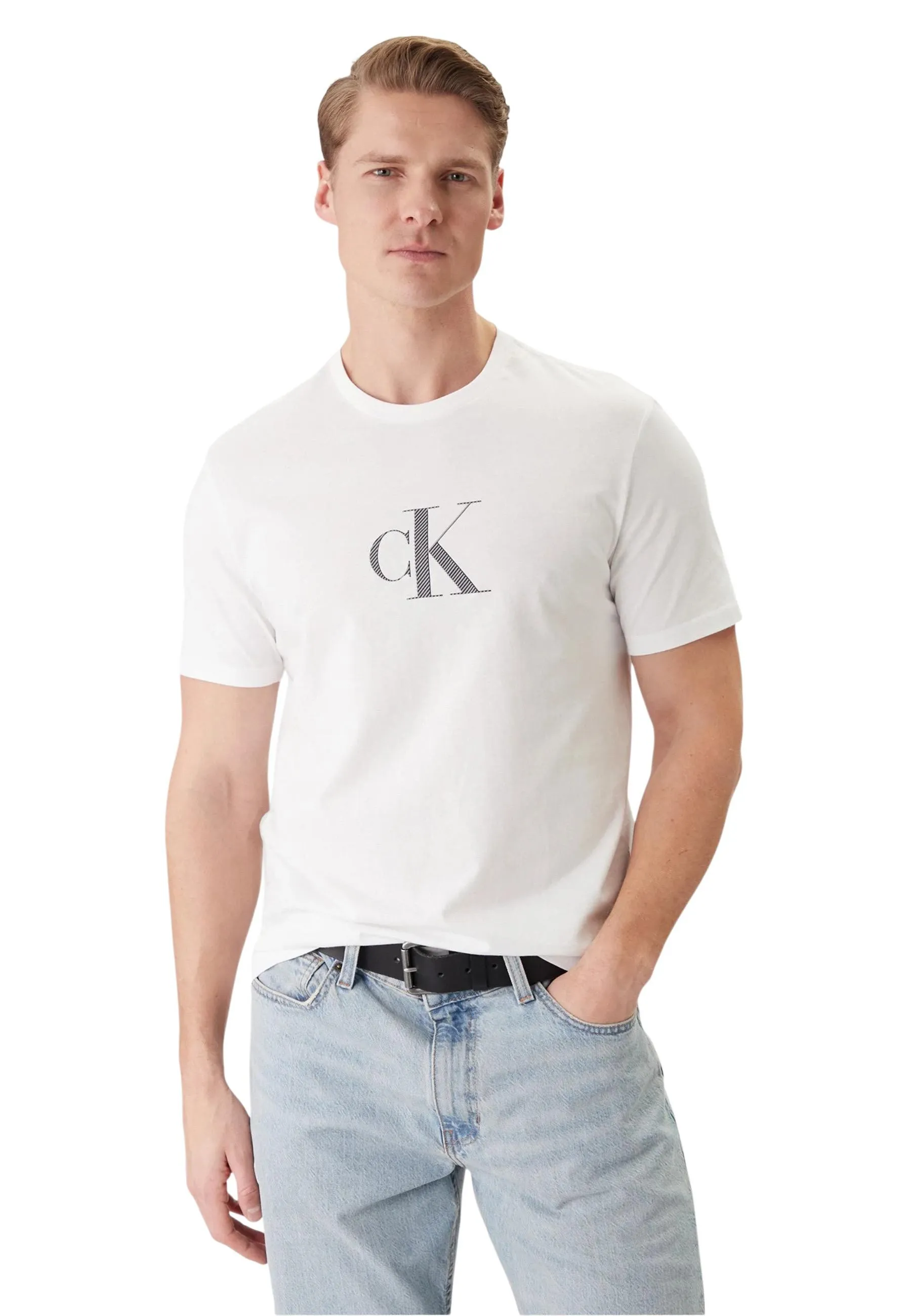 Herren T-Shirt Weiß 511327