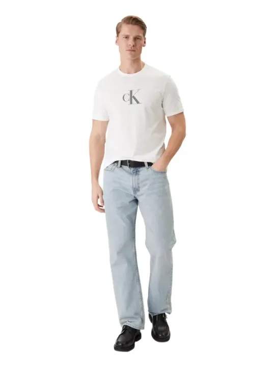 Calvin Klein Herren T-Shirt Weiß | online kaufen