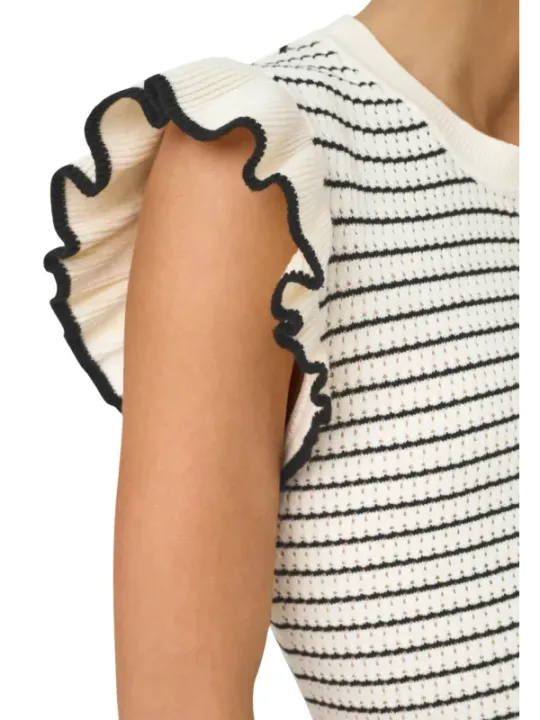 Jacqueline De Yong Damen Pullover Beige | online kaufen