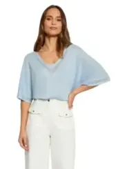 Morgan De Toi Damen Pullover Azurblau | online kaufen
