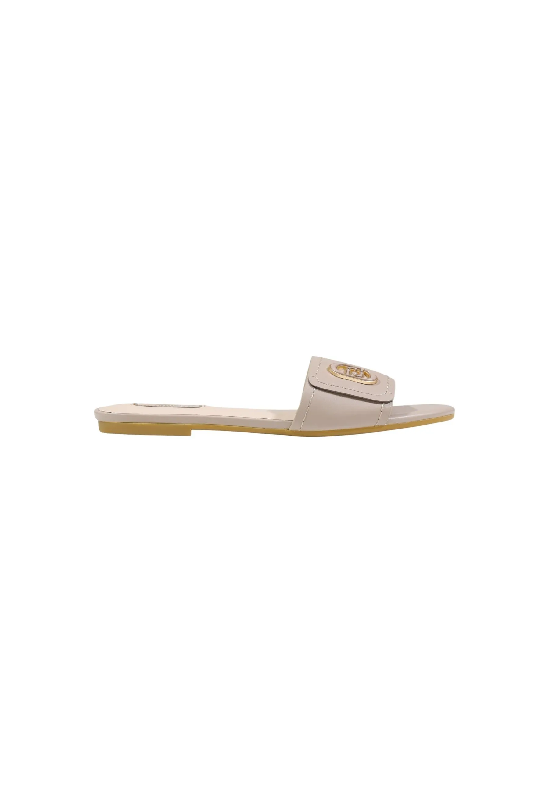 Damen Pantolette Beige 510878