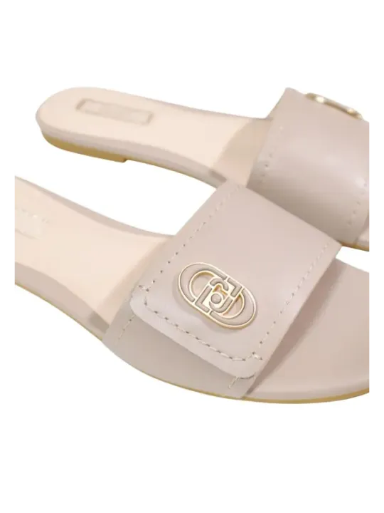 Liu Jo Damen Pantolette Beige | online kaufen