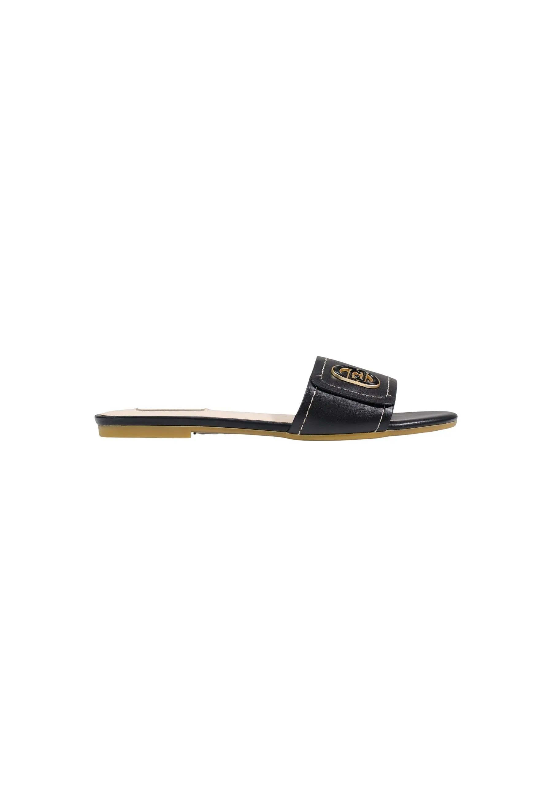 Damen Pantolette Schwarz 510877