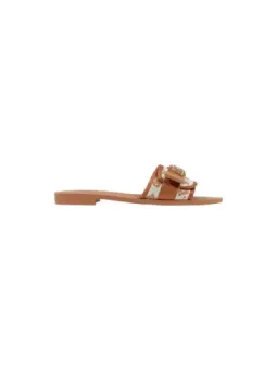 Guess Damen Pantolette Kamelhaarfarben | online kaufen