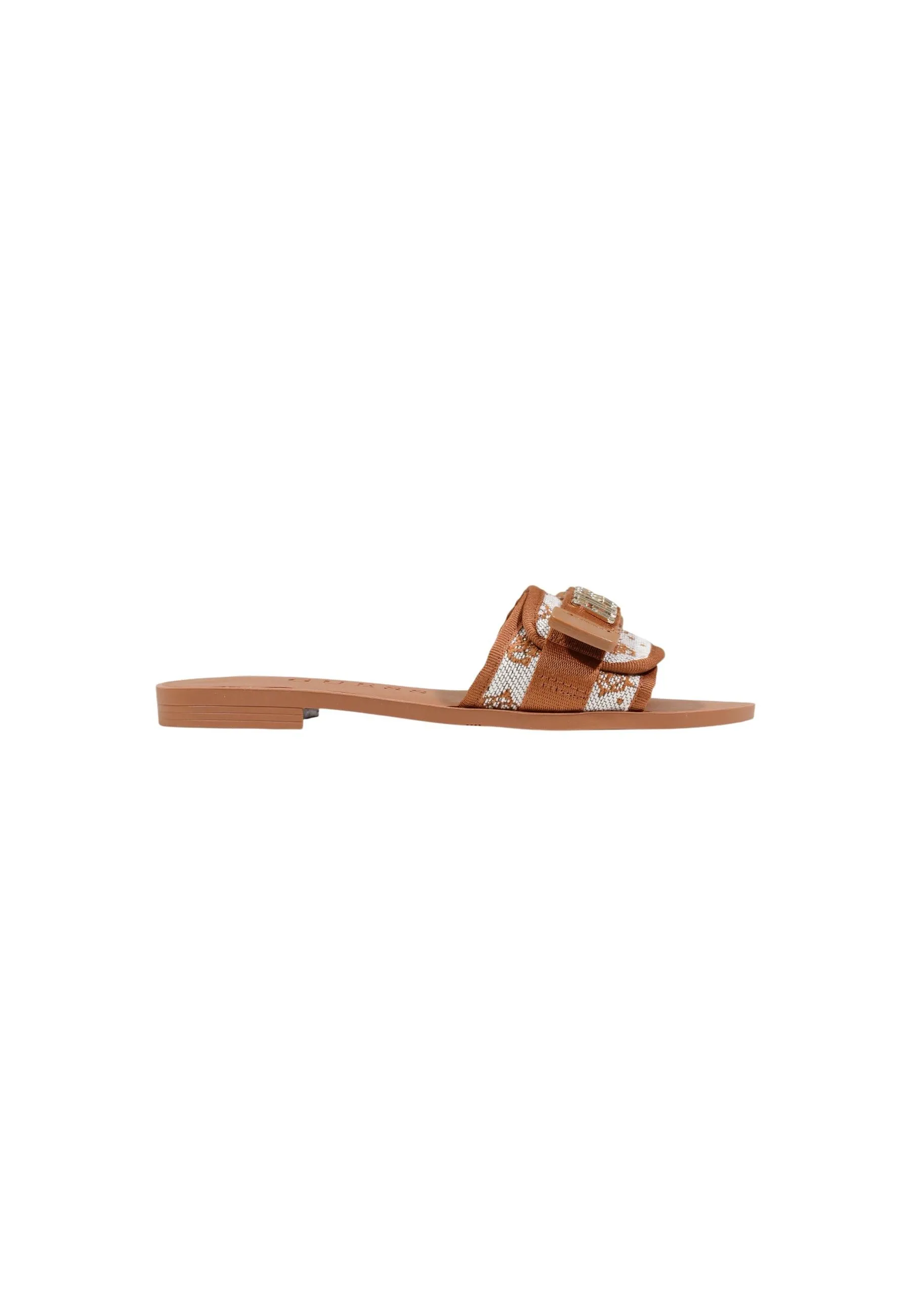 Damen Pantolette Kamelhaarfarben 510876