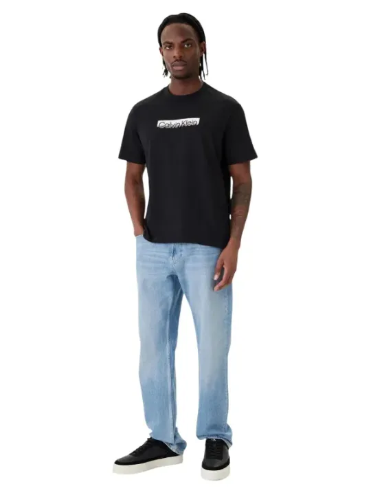 Calvin Klein Herren T-Shirt Schwarz | online kaufen