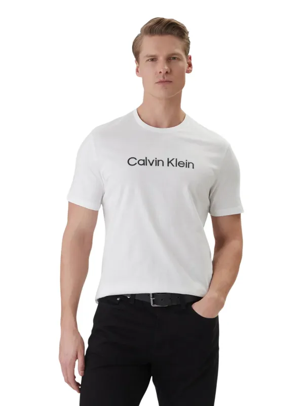 Calvin Klein Herren T-Shirt Weiß | online kaufen