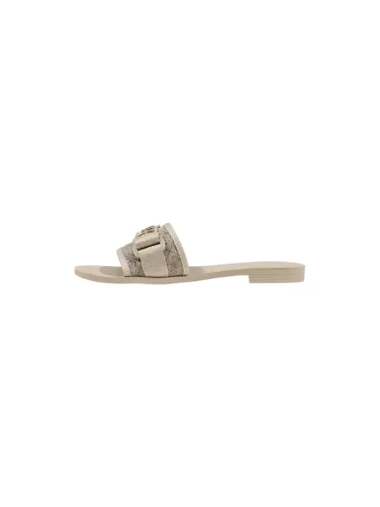 Guess Damen Pantolette Beige | online kaufen