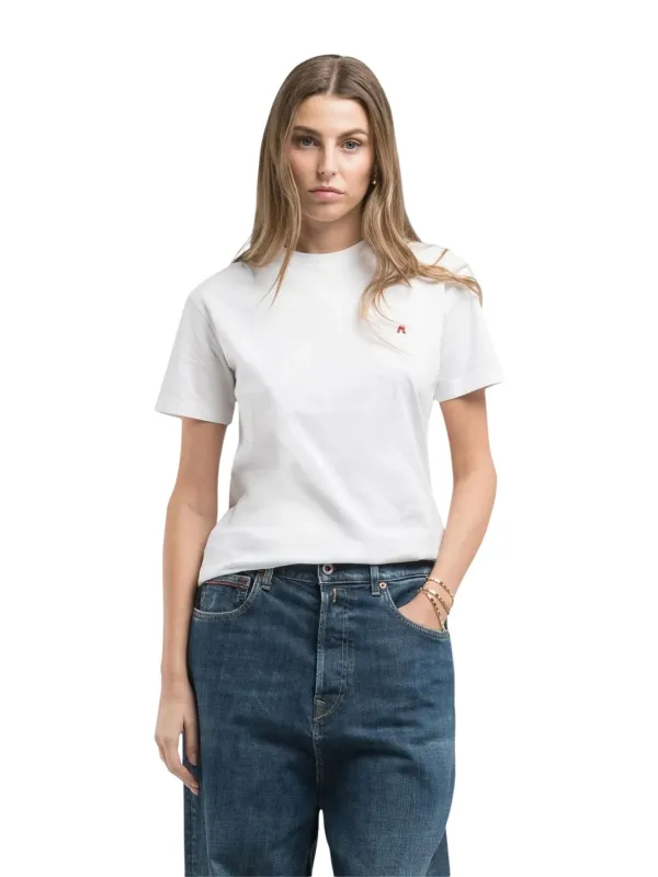 Replay Damen T-Shirt Weiß | online kaufen