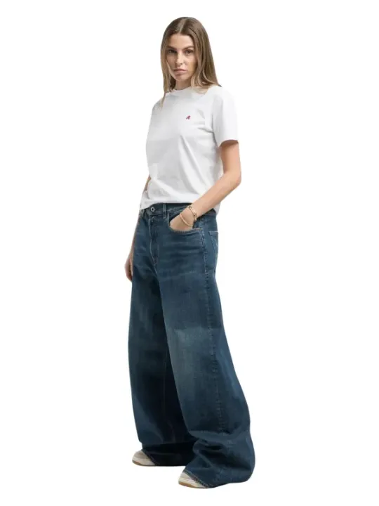 Replay Damen T-Shirt Weiß | online kaufen