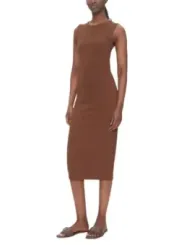 Calvin Klein Jeans Damen Kleid Braun | online kaufen
