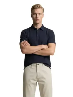 Yos Herren Polo Blau mieten - Flex-Fashion Verleih-Shop