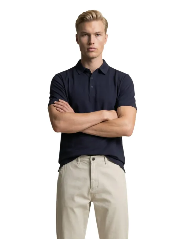 Yos Herren Polo Blau | online kaufen