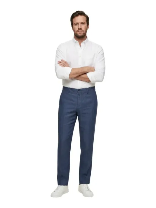 Borghese Herren Hose Blau | online kaufen