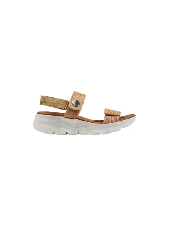 Alviero Martini Prima Classe Damen Sandale Beige