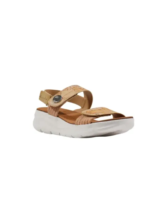 Alviero Martini Prima Classe Damen Sandale Beige