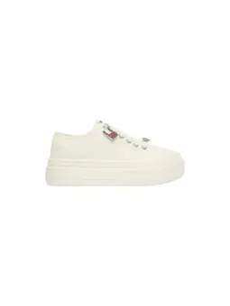 Beige Tommy Hilfiger Damen Sneaker mieten | Flex-Fashion