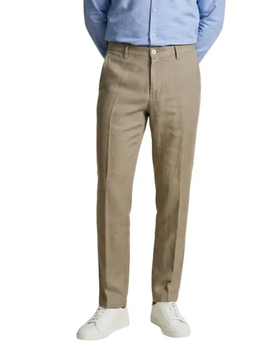 Borghese Herren Hose Kamelhaarfarben | online kaufen