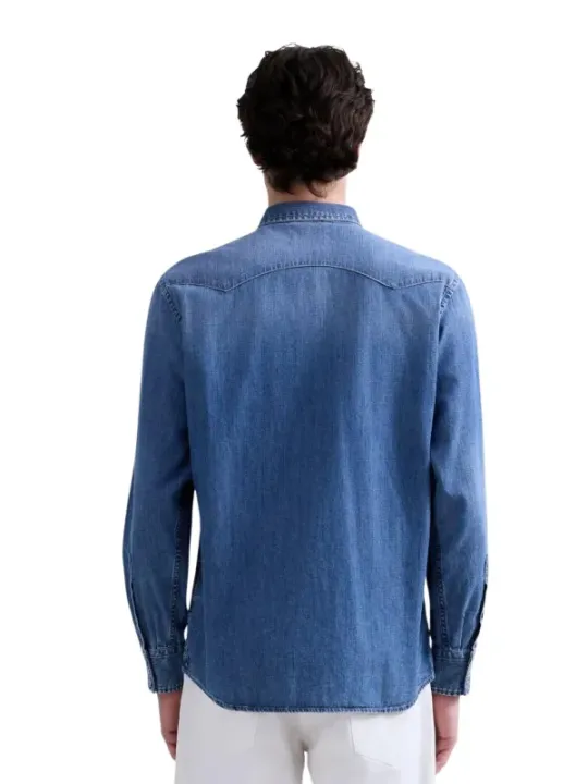 Replay Herren Hemd Azurblau | online kaufen