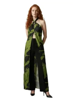 Replay Damen Kleid Grün | online kaufen