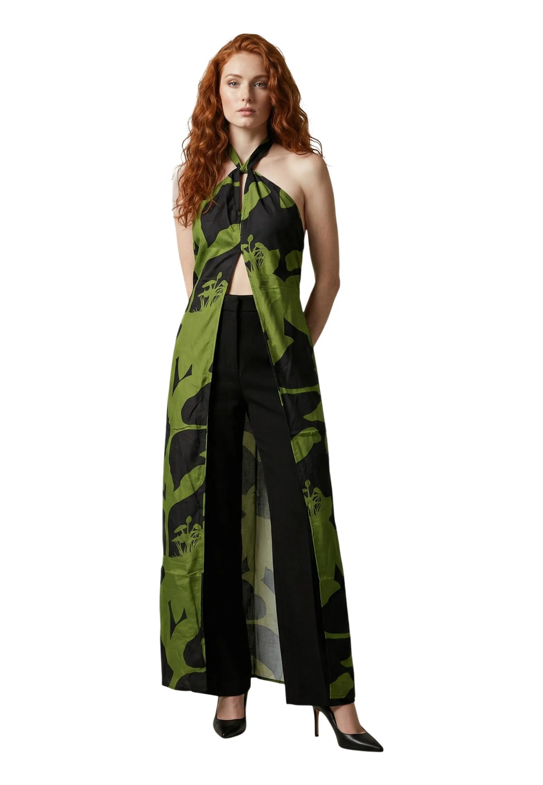 Replay Damen Kleid Grün 516747