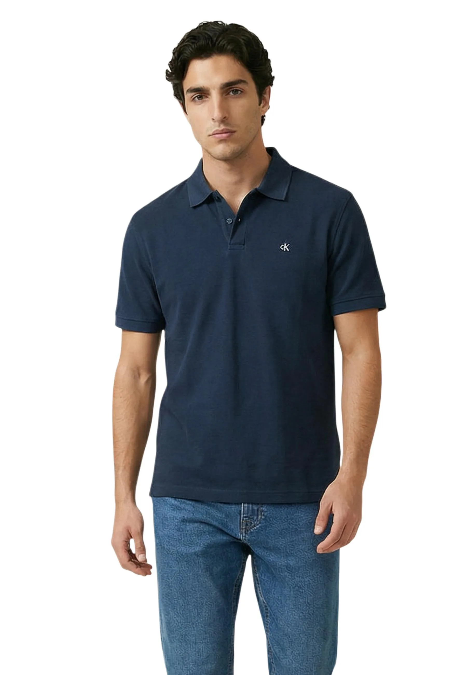 Herren Polo Blau 516737