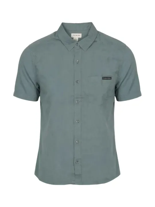 Calvin Klein Jeans Herren Hemd Grün | online kaufen