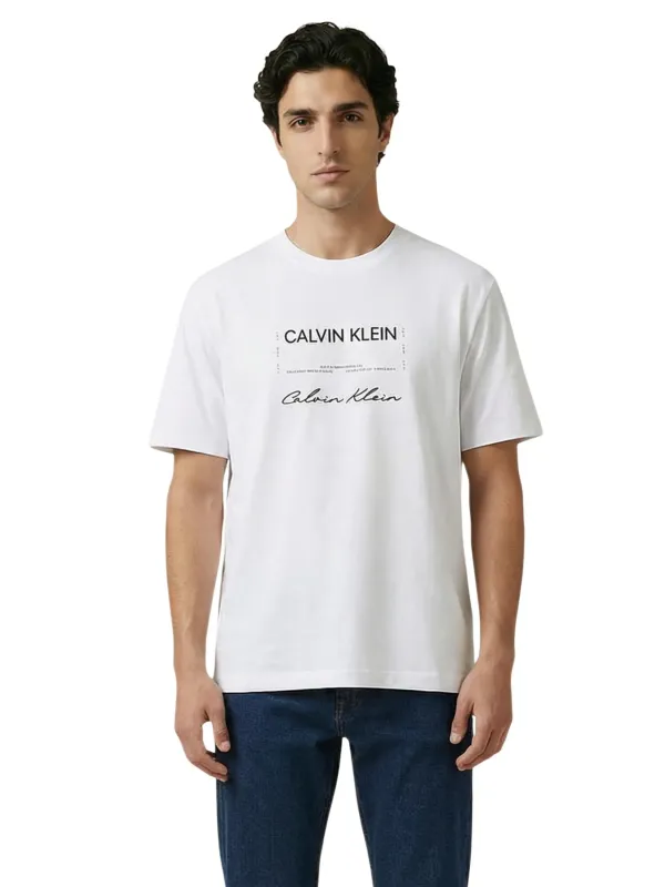 Calvin Klein Jeans Herren T-Shirt Weiß | online kaufen