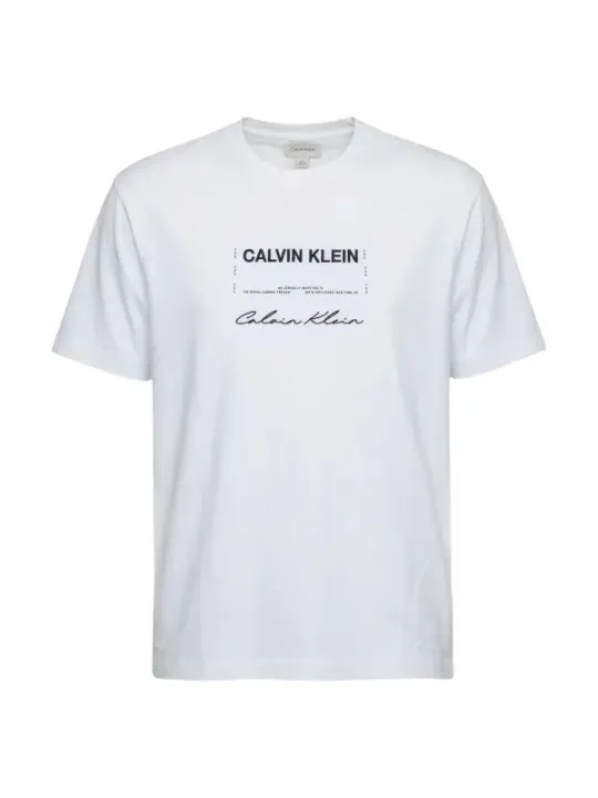 Calvin Klein Jeans Herren T-Shirt Weiß | online kaufen
