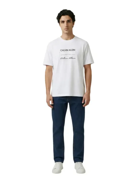 Calvin Klein Jeans Herren T-Shirt Weiß | online kaufen