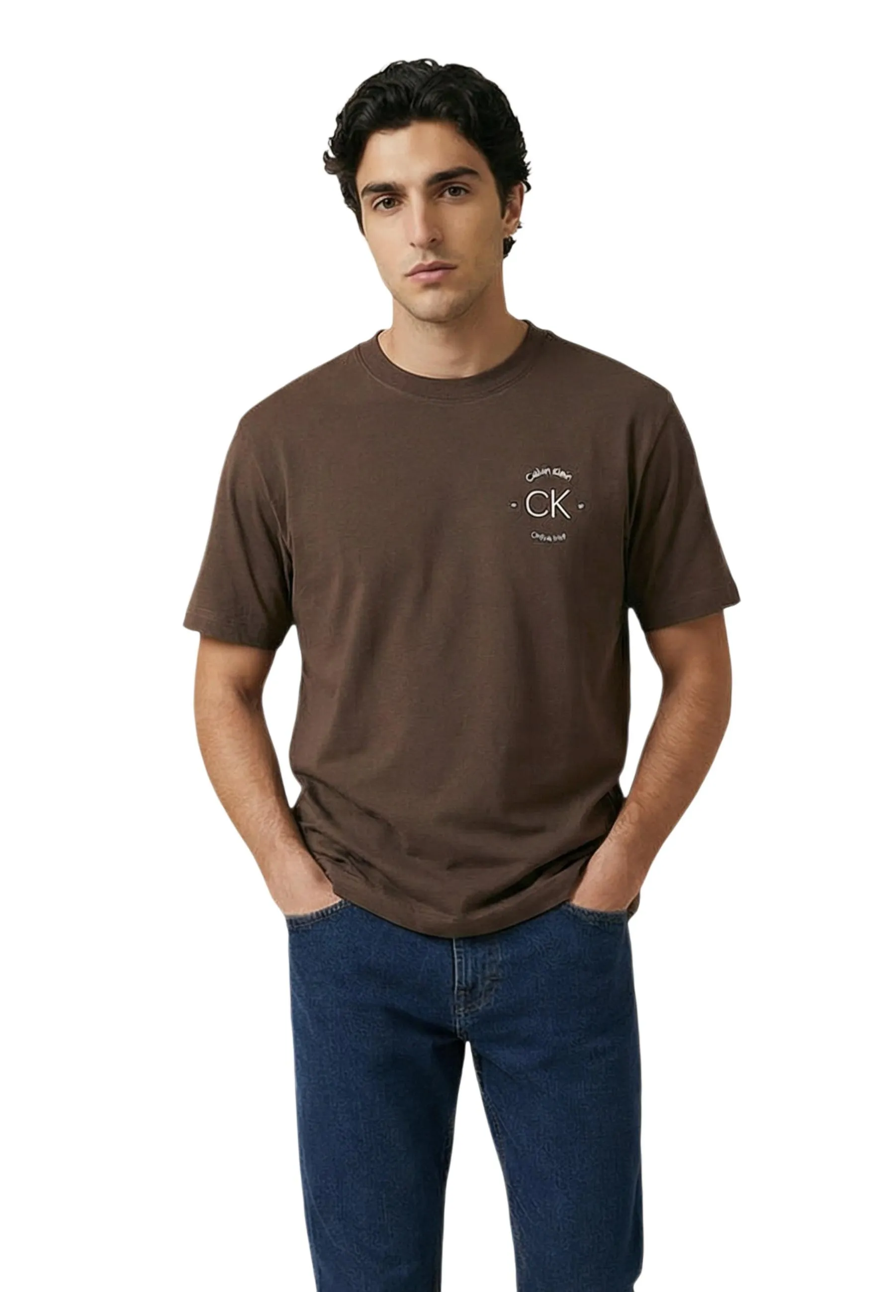Herren T-Shirt Braun 516733