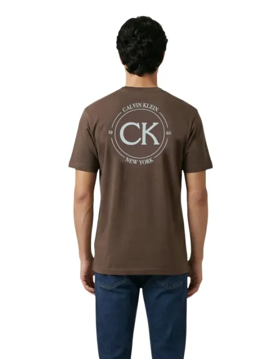Calvin Klein Jeans Herren T-Shirt Braun | online kaufen
