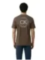 Calvin Klein Jeans Herren T-Shirt Braun | online kaufen