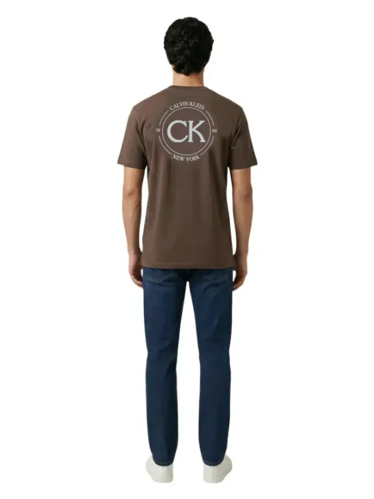 Calvin Klein Jeans Herren T-Shirt Braun | online kaufen