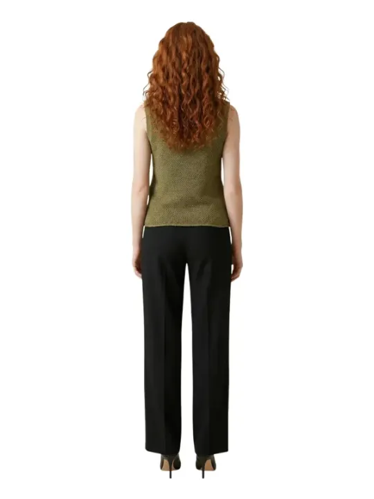 Jacqueline De Yong Damen Weste Grün | online kaufen