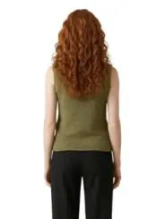 Jacqueline De Yong Damen Weste Grün | online kaufen