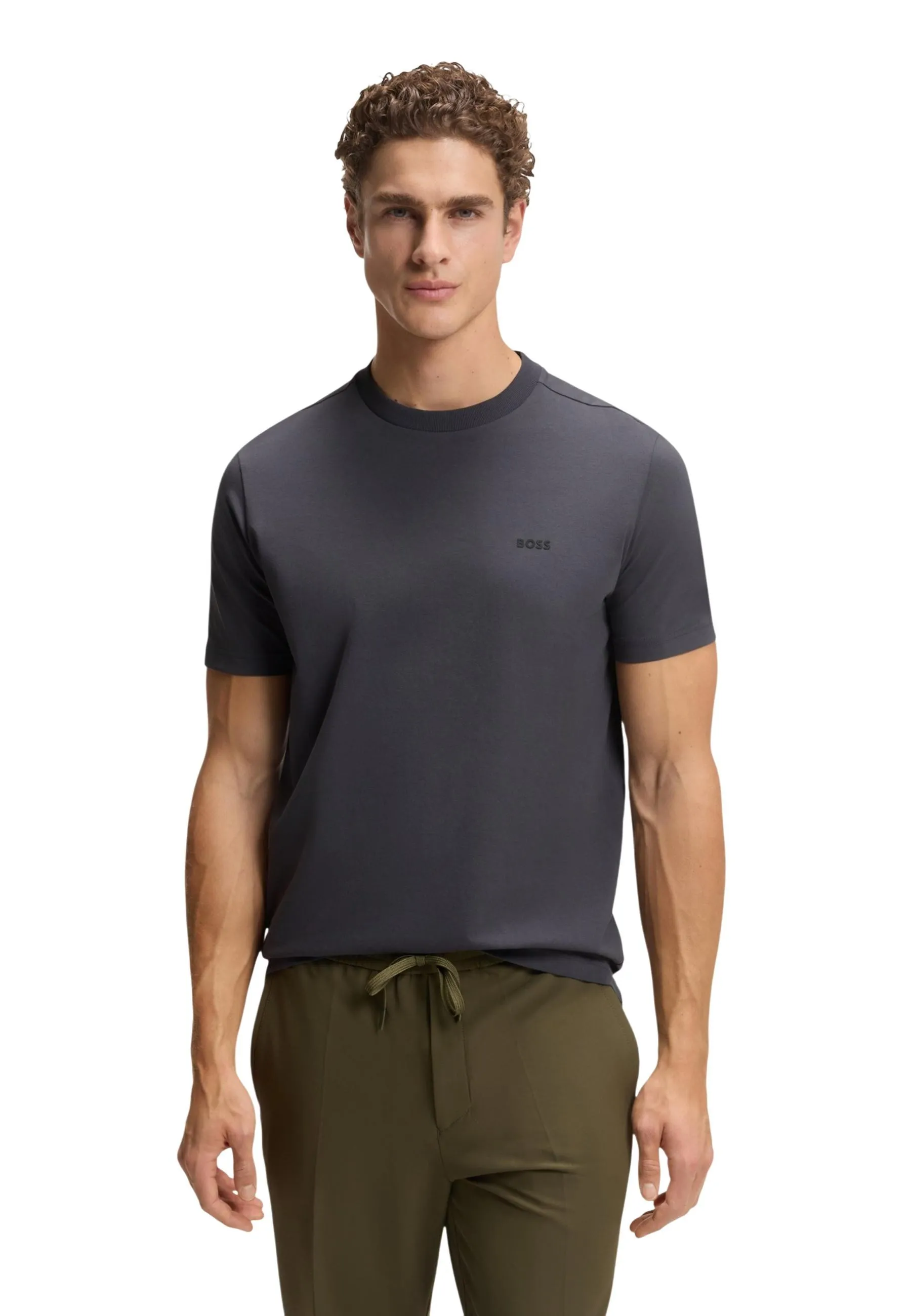Boss Herren T-Shirt Grau 516726