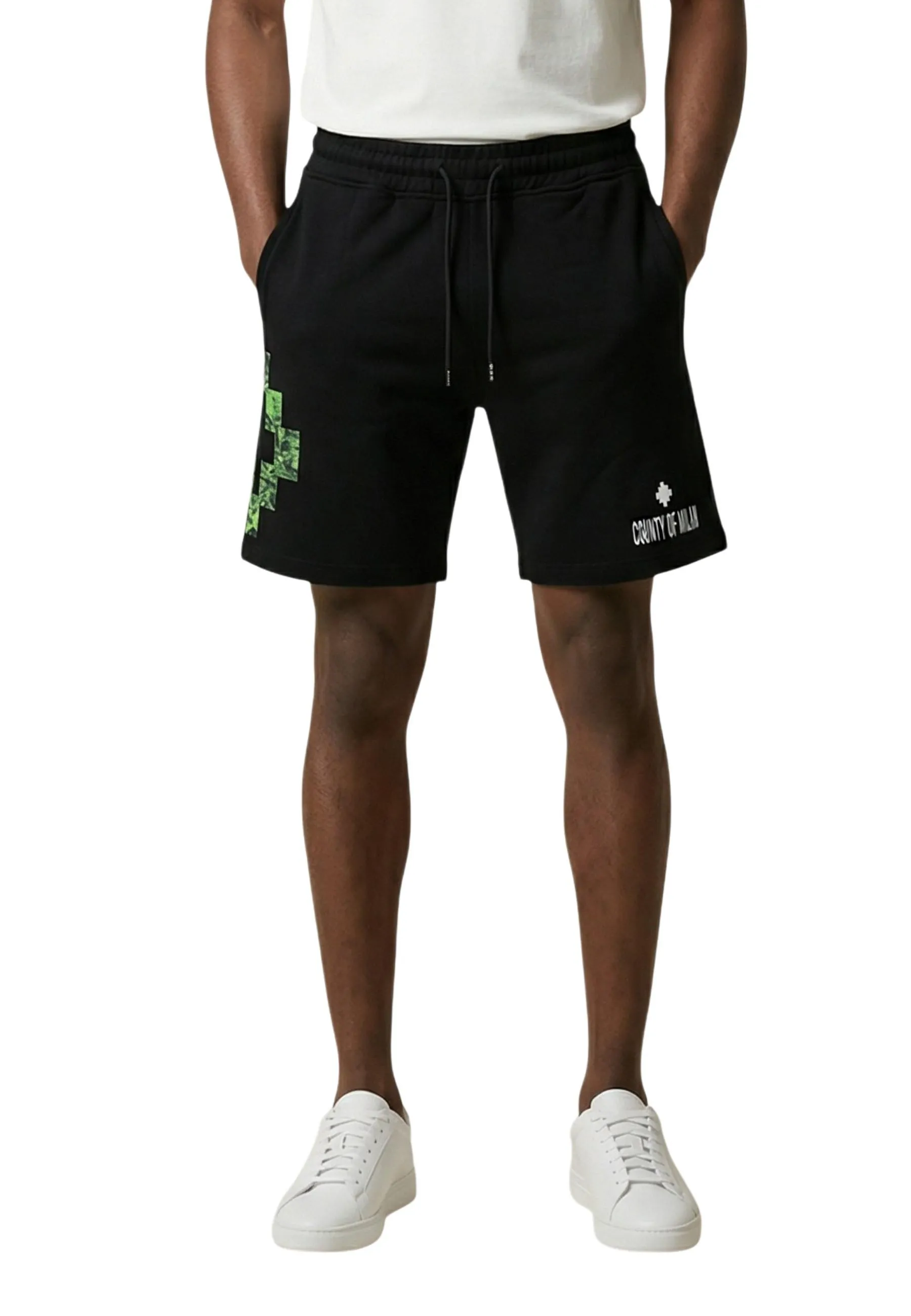 Herren Bermudas Schwarz 516757