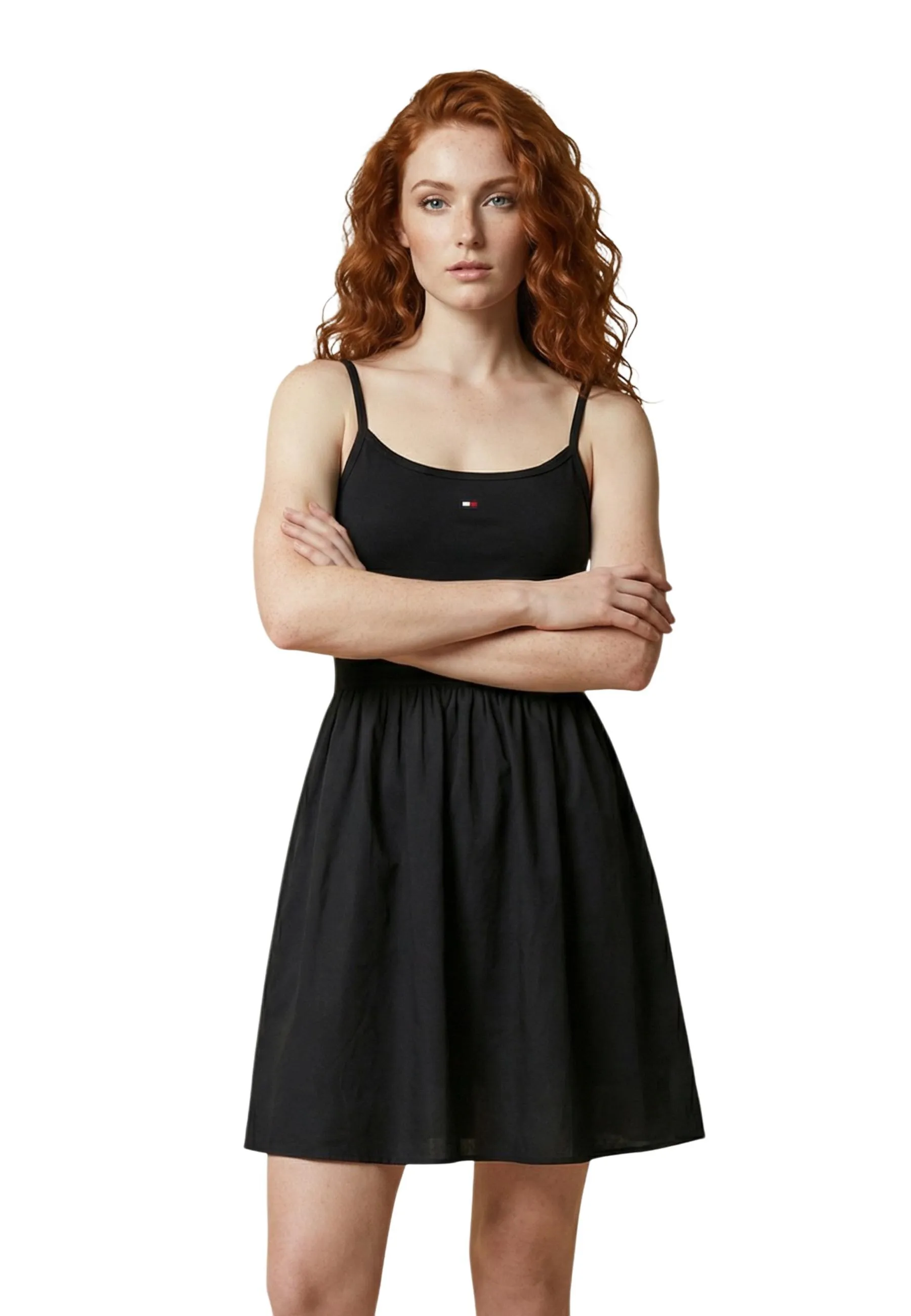 Damen Kleid Schwarz 516738