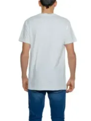 Weißes Baumwoll-T-Shirt kurzer Ärmel