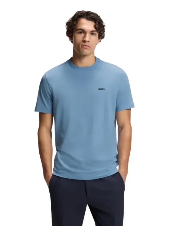 Boss Herren T-Shirt Azurblau | online kaufen