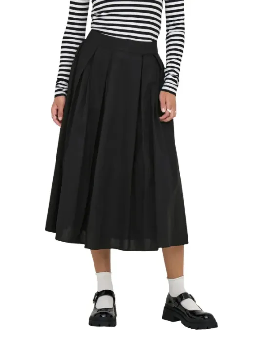 Only Damen Rock Schwarz | online kaufen