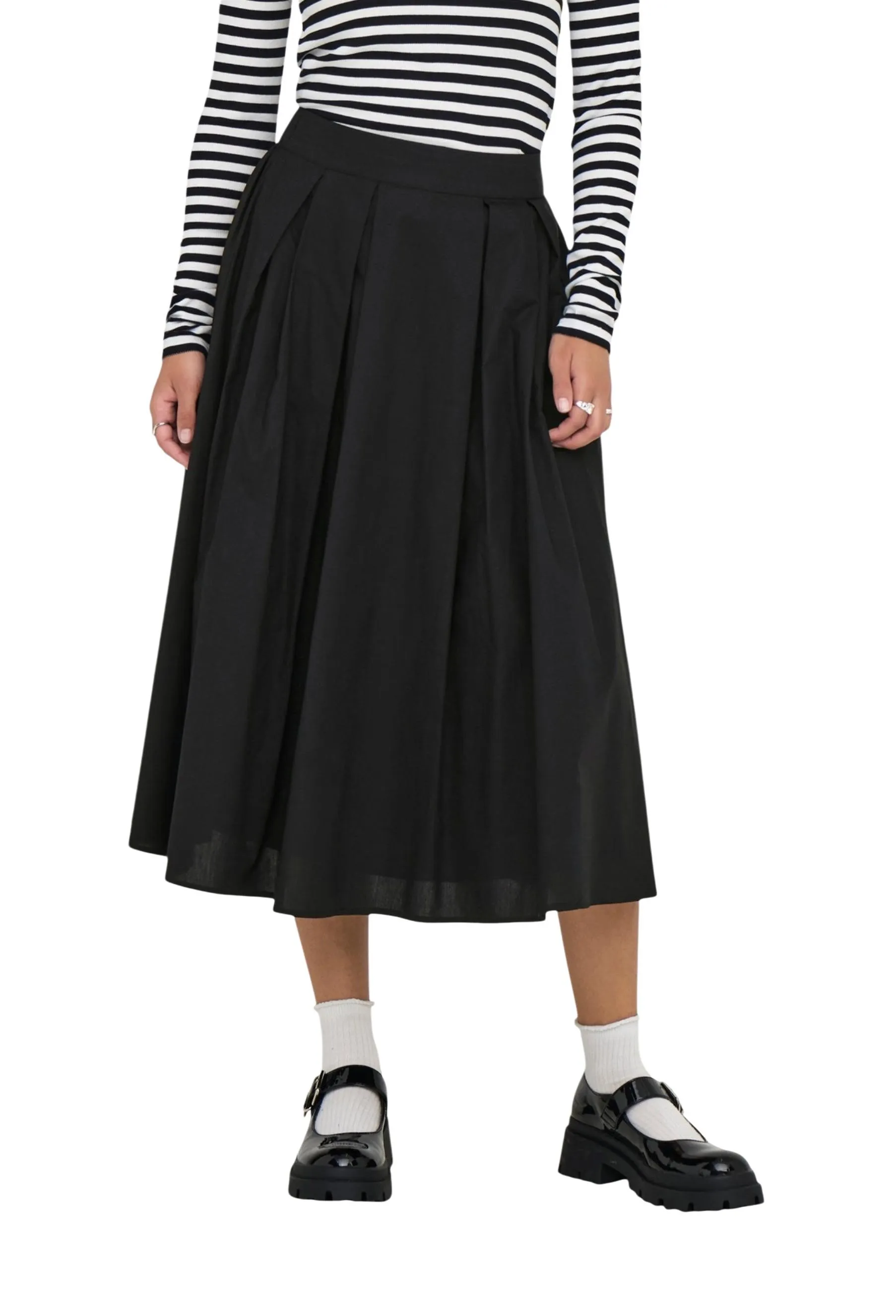 Only Damen Rock Schwarz 516573
