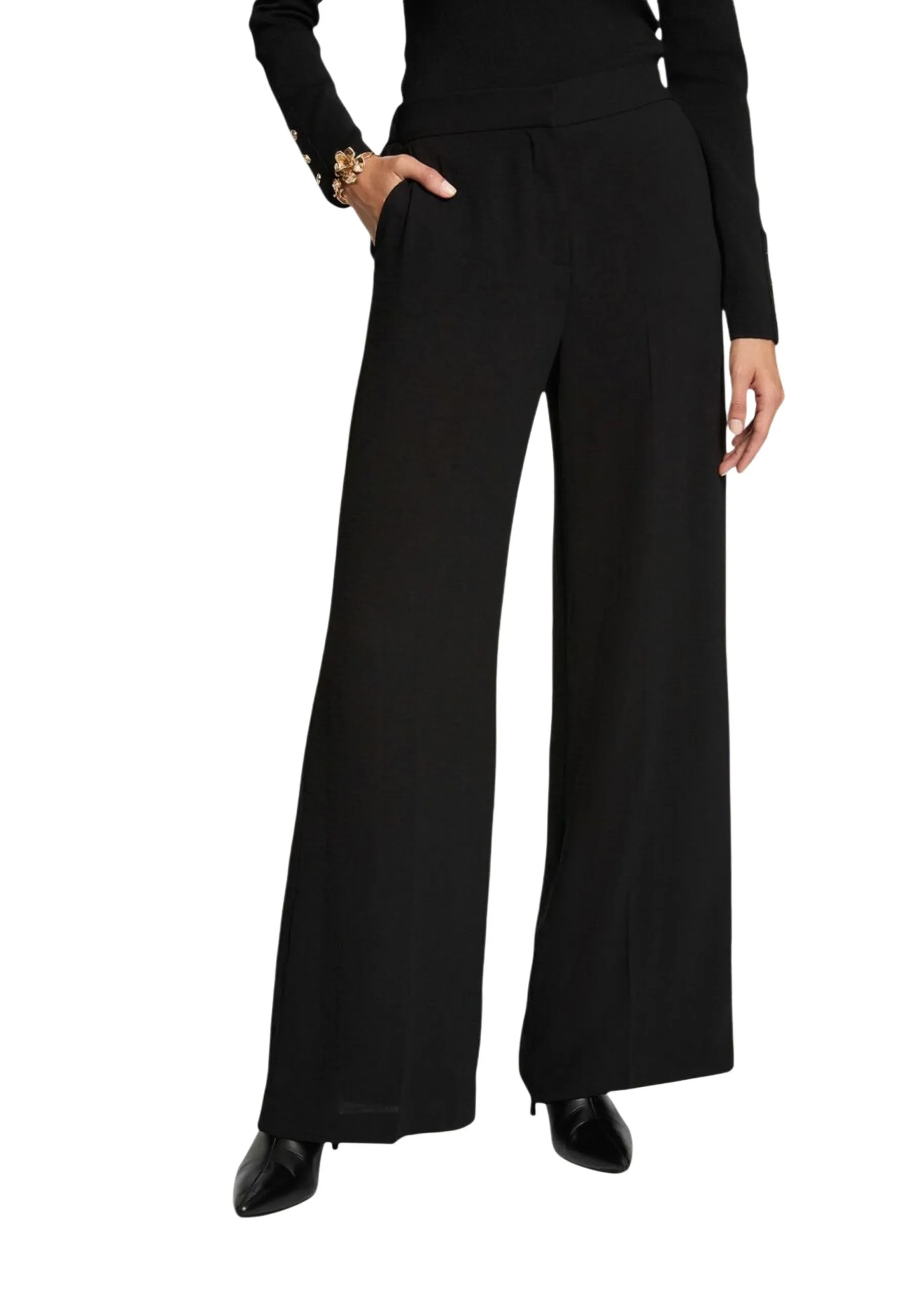 Damen Hose Schwarz 516567