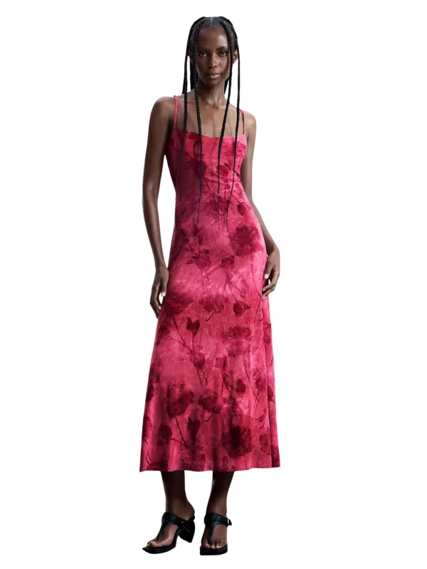 Desigual Damen Kleid Fuchsinrot | online kaufen