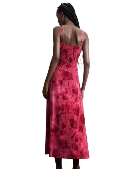 Desigual Damen Kleid Fuchsinrot | online kaufen