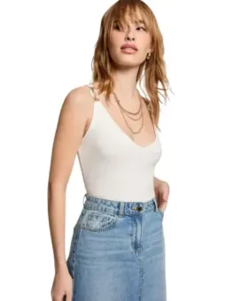 Morgan De Toi Damen Top Weiß | online kaufen